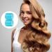 55mm Self Grip Hair Rollers Set - 18 Pieces with Duck Teeth Hair Clips for Women & Men - Buy Online on GoSupps.com