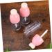 UKCOCO Flacons De Gloss L vres Vides 10 Pi ces Petite Taille Transparent Plastique Pour Femmes Voyage Facile Contenant Brillant L vres Rose - Buy Online on GoSupps.com
