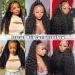 26 Inch Deep Wave HD Transparent Lace Frontal Wig for Black Women - 180% Density Human Hair, Pre Plucked with Baby Hair - Natural Black - Buy Online on GoSupps.com