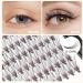 Bodermincer 240 Bundles D Curl 10D 0.1mm Individual Eyelash Extensions - Natural Cluster Lashes (8mm) for International Shipping - Buy Online on GoSupps.com