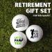 Retirement Golf Balls Set for Him - Perfect Gift for Dad, Husband, Grandpa & Golf Lovers | Birthday & Father's Day - Buy Online on GoSupps.com