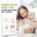 Baby Memory Book - Modern Minimalist 5 Year Journal for Boys & Girls - First Year Milestones Scrapbook - 66 Page Hardcover Album (Alpine White) - Buy Online on GoSupps.com