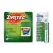 Zyrtec 24 Hour Allergy Relief Tablets with Cetirizine HCl 90 ct & Benadryl Extra Strength Itch Relief Stick with Diphenhydramine & Zinc Acetate, Bundle Pack, 2 Items