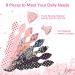 XieNie Hair Bun Maker 8PCS - Magic Rabbit Ear Sponge Foam French Twist Donut - Ponyo Styling Maker for Women Girls - Buy Online on GoSupps.com