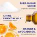 Dr Teal's Shea Sugar Body Scrub Citrus with Essential Oils & Vitamin C 19 oz - Pack of 3 - Buy Online on GoSupps.com