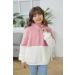 Haloumoning Girls Fuzzy Fleece Pullover Hoodie Sweatshirt - Casual Loose Outwear Coat with Pockets - 8-9 Years - Dark Pink - Buy Online on GoSupps.com