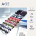 Shop UV400 Reading Glasses - 4-Pack Black Brown Gray Readers for Men & Women +3.50 Diopters - Buy Online on GoSupps.com
