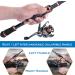 PLUSINNO Fishing Rod and Reel Combos  Bronze Warrior Toray 24-Ton Carbon Matrix Telescopic Fishing Rod Pole  12 +1 Shielded Bearings Stainless Steel BB Spinning Reel  Travel Freshwater Fishing Gear Fishing rod+reel(No Lure - Buy Online on GoSupps.com