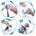 Buy Sulpo 4 Pairs Heel Cushions - Comfortable Sponge Heel Pillows for Protection & Friction Relief - Shoe Repair Heel Savers for Oversized Shoes - Gray - Buy Online on GoSupps.com