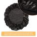 Silky Stain-Resistant Black Massage Table Fitted Sheet - Reusable & Machine Washable - Buy Online on GoSupps.com