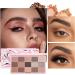 Blendable Eye Shades Makeup - Blendable Shining Natural-Looking Eyeshadow - Makeup Supplies Satge Use for Home Working Shopping Gathering Dating Traveling 02# - Buy Online on GoSupps.com