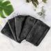 Reusable Microfiber Makeup Remover Cloth (5-Pack) | Soft & Absorbent Face Cleansing Towel | Gentle Eye Makeup Eraser | Safe for All Skin Types | Gray - Buy Online on GoSupps.com