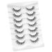 Buy 3D Clear Band Mink Eyelashes - Natural Cat Eye Wispy Reusable 7 Pairs (Happy Heartbeat No.218) - Shop Internationally! - Buy Online on GoSupps.com