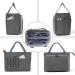 Luxja Crochet Tote Bag - Yarn Storage for Small Projects & Accessories (Gray, Medium) - Buy Online on GoSupps.com