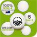 Eco-Friendly Dryer Balls for Tumble Dryers - Set of 6 100% Sheeps Wool - Softens Laundry & Reduces Drying Time - Buy Online on GoSupps.com