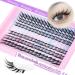 Manga Lash Extension Kit - Natural Wispy Cluster Lashes for Fox & Cat Eye Looks | Includes Bond Seal & Applicator - Buy Online on GoSupps.com