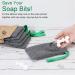 Phogary 6-Piece Exfoliating Soap Bag Set - Premium Nylon Peeling Soap Bags for Quick Drying & Mold Resistance - Perfect for Showering (Gray) - Buy Online on GoSupps.com
