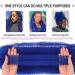 24 Inch Blue Springy Afro Twist Hair 8 Packs for Marley Twist Braiding - Synthetic Extensions for Black Women - Buy Online on GoSupps.com