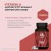 Edubily Nutrition Vitamin A Capsules - Retinol 400 I.E. per Capsule Vegan - 180 Count for Daily Wellness - Buy Online on GoSupps.com
