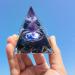 Vnstwww 7 Chakra Orgonite Pyramid - Reiki Healing Crystal for Meditation & Feng Shui Decoration | 6cm A6 - Buy Online on GoSupps.com
