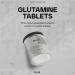 Bulk Glutamine Tablets 3000mg - 90 Tablets, High Strength L-Glutamine Supplement - Buy Online on GoSupps.com