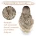 Faelbaty Long Curls Blonde Wig - Ombre Brown to Blonde for Women | Natural Curl Party & Cosplay Wig - Buy Online on GoSupps.com