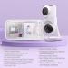 Hubble Connected Dual Camera Baby Monitor with AI Motion Tracking and Night Vision - 5 Screen, Remote Pan Tilt Zoom, Room Temperature Sensor - Buy Online on GoSupps.com