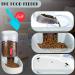 Automatic Pet Feeder & Waterer Set 3.8L - Travel Supply for Dogs Cats Pets - Gray - Buy Online on GoSupps.com