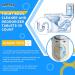 30 Tabs Toilet Bowl Cleaner Tablets - Effective Household Toilet Cleaners Compatible with All Toilets | International Shipping Available - Buy Online on GoSupps.com