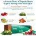 Himalaya Organique Neem & Pomegranate Toothpaste - Fluoride-Free Vegetarian 150g Pack of 2 | International Shipping Available - Buy Online on GoSupps.com