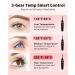 Buy Mini Electric Heated Eyelash Curler - USB Rechargeable LED Display 3 Heat Settings 24H Lasting Curl for Women | Perfect Makeup Tool - Buy Online on GoSupps.com