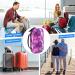 Youshares Insulin Cooling Bag - Large Capacity Diabetes Bag with 2 Cooling Packs | Marble Violet - 21x11.5x6cm | Keep Medications Safe & Cold - Buy Online on GoSupps.com