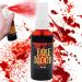 1 Pack 2.0 fl oz Fake Blood Splatter  Washable Makeup Blood Spray  Halloween Liquid Blood for Clothes  Zombie  Vampire and Monster SFX Makeup and Dress Up