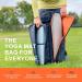 Fitdom Large Tactical Yoga Mat Sling Bag | Multiple Pockets, Easy Access & Organization | Fits Thick & Thin Mats | Expandable Compartment - Stores Up to 2 Blocks - Buy Online on GoSupps.com