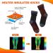 AWLE Warm Thermal Socks - Insulated Heated Winter Crew Socks - 2pc Black/Gray Medium - Buy Online on GoSupps.com