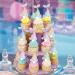 Keaziu 25 Pack Mermaid Tail Cupcake Toppers Mini Under the Sea Mermaid Tail Figures Cupcake Picks Mermaid Party Decoration Baby Shower Supplies Tail 1 - Buy Online on GoSupps.com