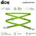 Ddoxx Nylon Dog Leash 2m - Dual Leash for Small & Large Dogs | Durable 3-Fold Design | Perfect for Walking Running & Training - Buy Online on GoSupps.com