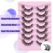 Shop Lvmixwig A-Fluffy Cluster Lashes - 16mm Fake Cat Eye Eyelash Extensions for DIY Natural Look - Buy Online on GoSupps.com