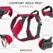 DOG Copenhagen V2 Comfort Walk Pro Harness - Classic Red XS | Premium Dog Harness for Small Dogs - Buy Online on GoSupps.com