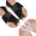 Valgofit Hallux Valgus correction rail for the foot incl. 2x toe spreader made of silicone - for day and night - universal size - BPA free - night rail for women and men
