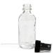 Buy Vivaplex 12 Clear 2 oz Glass Bottles with Black Fine Mist Sprayers - Perfect for DIY Crafts & Essential Oils - Fast International Shipping - Buy Online on GoSupps.com
