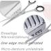 THREE SWORDS Stainless Steel Professional Hair Scissors & Thinning Scissors Set with Comb - Premium Hair Cutting Tools for Stylists - International Shipping Available - Buy Online on GoSupps.com