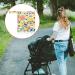 Rumyve Diaper Storage Bag - Waterproof, Washable, Portable Wet/Dry Bag for Travel - Flower Design - Buy Online on GoSupps.com