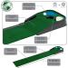 JEF World Of Golf Hazard Deluxe Putting Mat - Green | Improve Your Putting Skills at Home - Buy Online on GoSupps.com