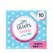 Lil-Lets Teens Non-Applicator Super Tampons X 70 7 Packs of 10 Medium to Heavy Flow 3 Droplets Plant-Based SmartFit Non-App Tampon 7 packs of 10 tampons Super