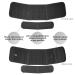 ORTONYX Ergonomic 9.5 Abdominal Binder XXL - Postpartum & Postoperative Support Belt - Hernia Brace for Men and Women - Black - Buy Online on GoSupps.com