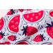 BONVERANO Baby Girl Swimsuit UPF 50+ Sun Protection | Full-Length Zipper & Sun Cap | 12 Months | Strawberry - Buy Online on GoSupps.com