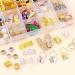 Naiska 185PCS Butterflies Hair Dreadlocks Accessories | Gold Metal Hair Clips with Crystal, Pearl, Beads, and Rings | Braiding Decoration Pendants - Buy Online on GoSupps.com