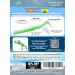 Orthomechanic Interdental Brush Angle Cleaners - Jumbo Pack (50 Brushes) - Blue 50 Count - Remove Plaque - Toothpick Standard - Buy Online on GoSupps.com