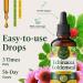 HERBAMAMA Echinacea Goldenseal Tincture - Vegan Immune & Respiratory Support with Echinacea and Goldenseal Root Extract - Non-GMO, Alcohol & Sugar-Free Supplement, 56-Day Supply 4 Fl Oz (Pack of 1) - Buy Online on GoSupps.com